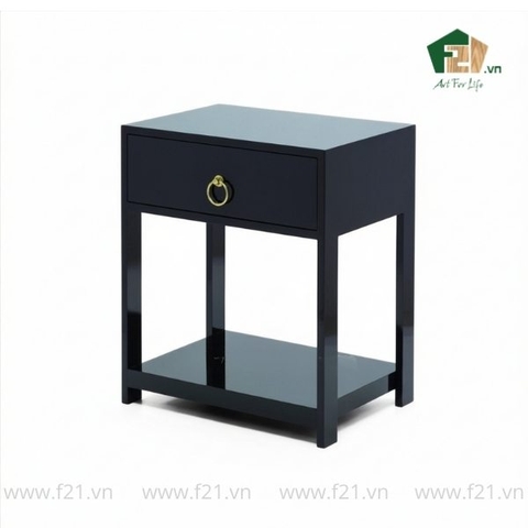 Bàn phụ chữ nhật sơn mài có ngăn kéo