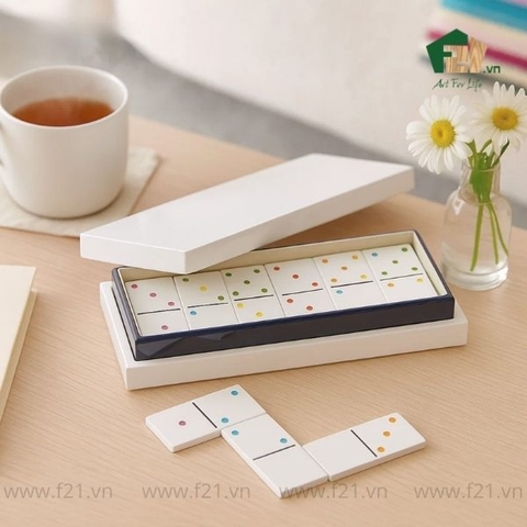 Bộ đồ chơi domino gỗ