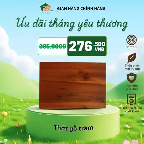 Thớt gỗ tràm