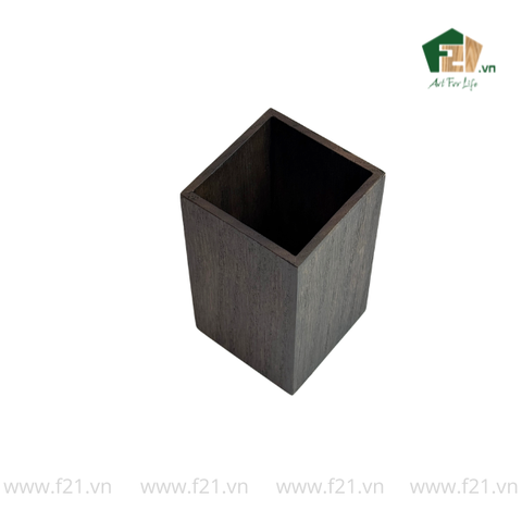 Ống đựng đũa chữ nhật gỗ sồi