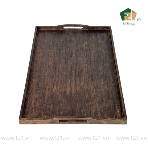 Khay chữ nhật gỗ sồi