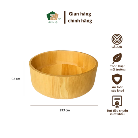 Tô Gỗ Tròn Lớn