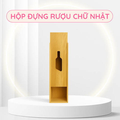 Hộp đựng rượu chữ nhật