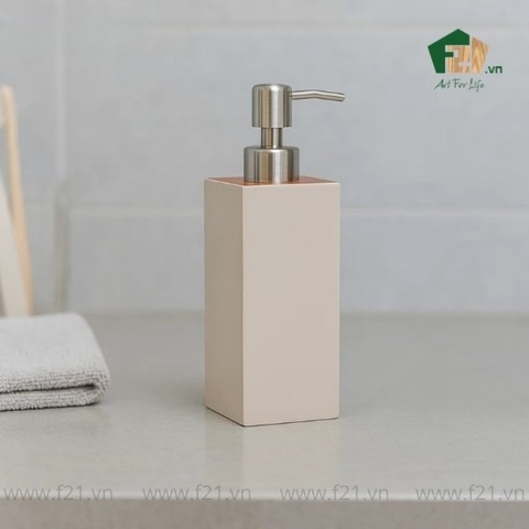 Bình chữ nhật đựng xà phòng sơn mài