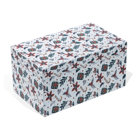 Hộp đựng đồ bằng sơn mài họa tiết Giáng sinh