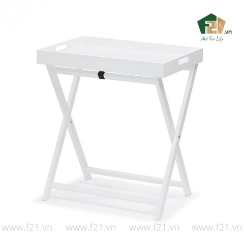 Bàn khay gấp chữ nhật sơn mài