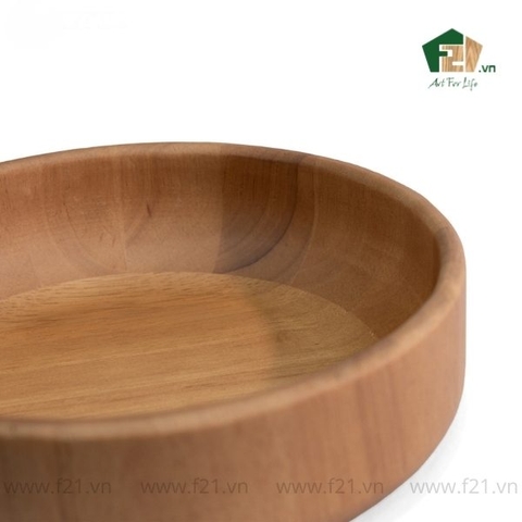 Tô tròn gỗ tự nhiên cỡ trung