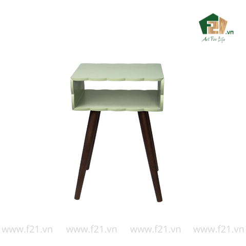 Bàn chữ nhật decor hiện đại sơn mài xanh lá