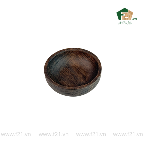 Chén tròn gỗ sồi