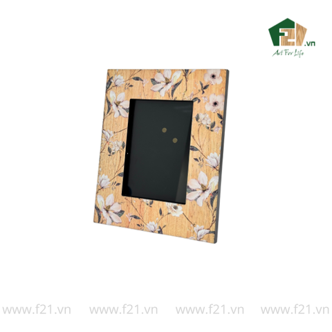 Khung hình chữ nhật gỗ hoạ tiết hoa văn cổ điển