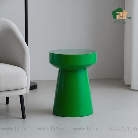 Bàn góc tròn sơn mài dáng chữ A