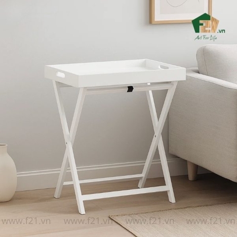 Bàn khay gấp chữ nhật sơn mài