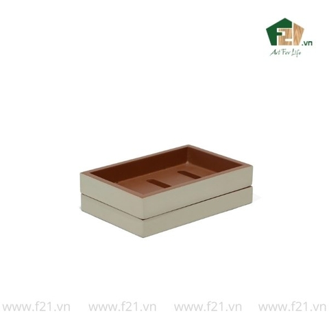 Khay đựng xà phòng sơn mài kèm khay hứng nước