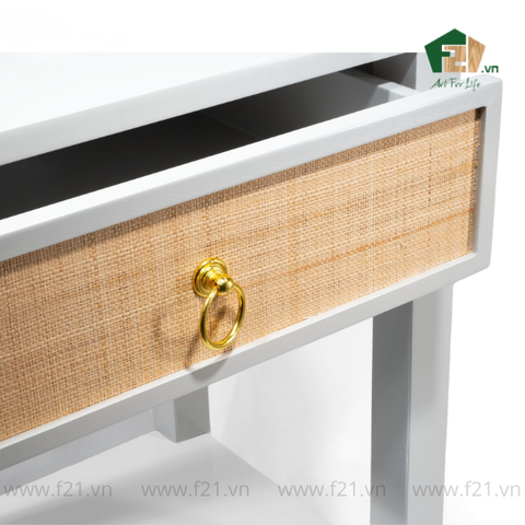 Bàn phụ chữ nhật sơn mài có ngăn kéo