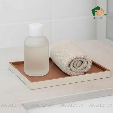 Khay chữ nhật đựng đồ trang điểm sơn mài
