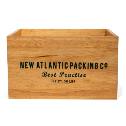 Thùng đựng đồ giặt bằng gỗ cao su