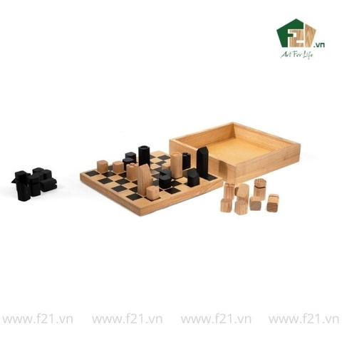 Bộ cờ vua gỗ tự nhiên