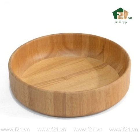 Tô tròn gỗ tự nhiên cỡ lớn