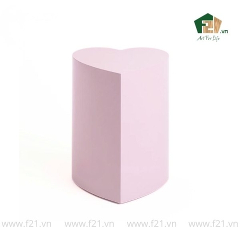Bàn phụ hình trái tim sơn mài