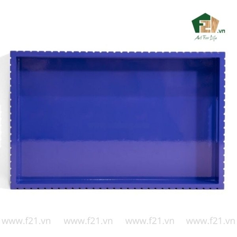 Khay chữ nhật sơn mài vân sọc