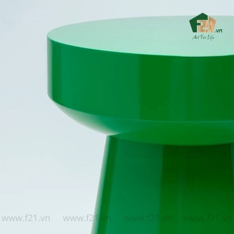 Bàn góc tròn sơn mài dáng chữ A