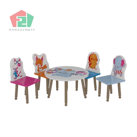 Bàn Ghế Trẻ Em Tình Bạn