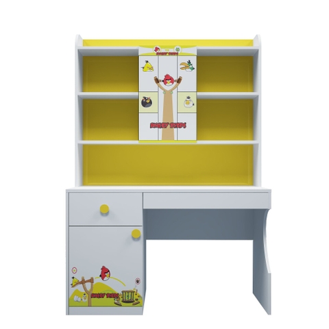 Bàn Học Trẻ Em Angry Bird Sơn Mặt Vàng