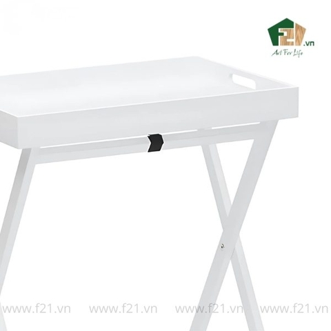 Bàn khay gấp chữ nhật sơn mài