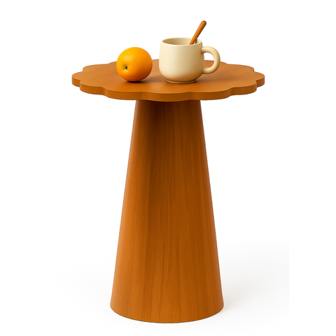 Bàn cánh hoa decor gỗ dáng chữ A độc đáo