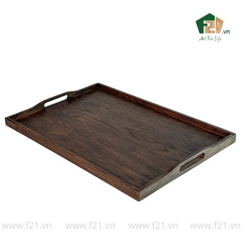 Khay chữ nhật gỗ sồi