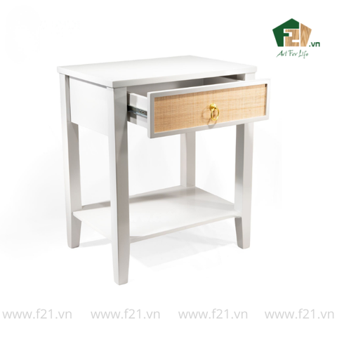 Bàn phụ chữ nhật sơn mài có ngăn kéo