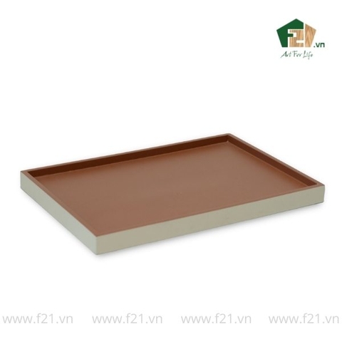 Khay chữ nhật đựng đồ trang điểm sơn mài
