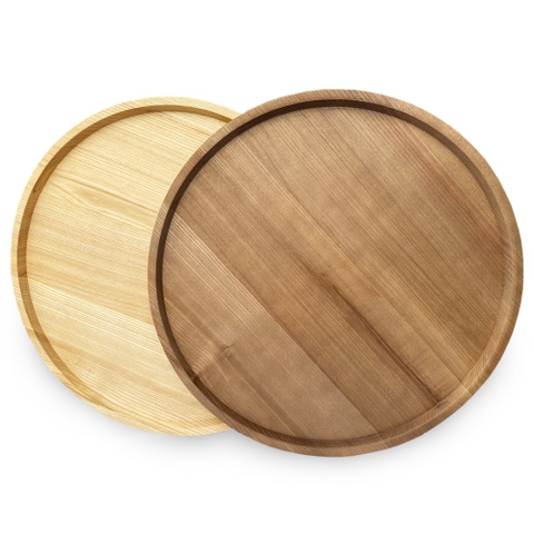 Đĩa Gỗ tràm Hình Tròn Vành Cao