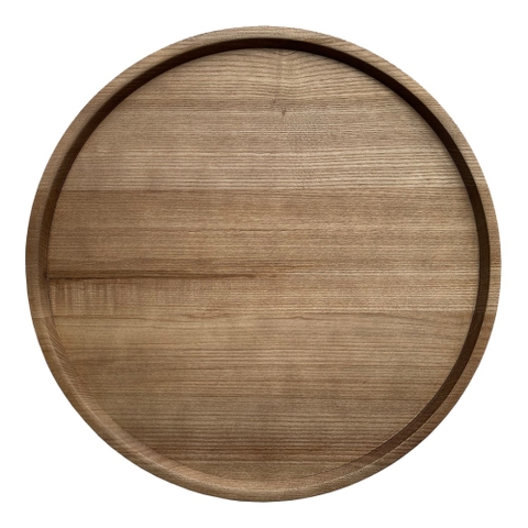 Đĩa Gỗ tràm Hình Tròn Vành Cao