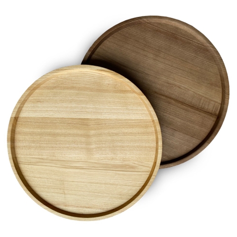 Đĩa Gỗ tràm Hình Tròn Vành Cao