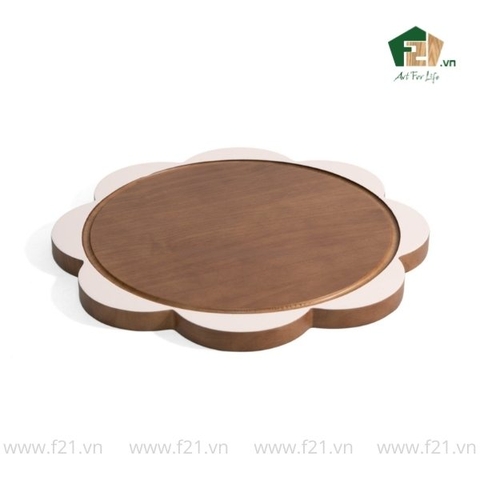 Thớt hình bông hoa gỗ tự nhiên