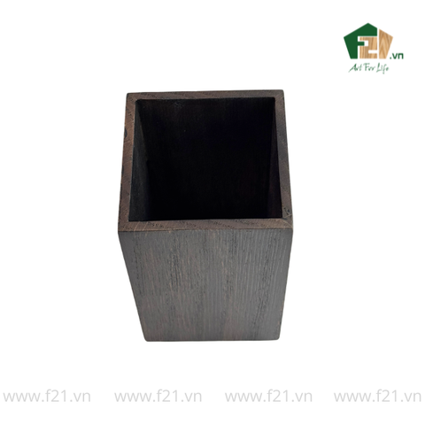 Ống đựng đũa chữ nhật gỗ sồi