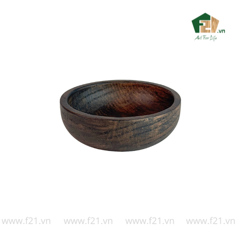 Chén tròn gỗ sồi