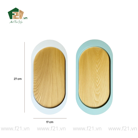 Đĩa Oval Vành Lớn