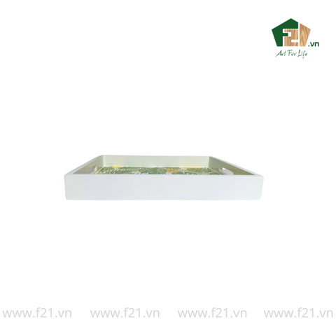 Khay chữ nhật sơn mài