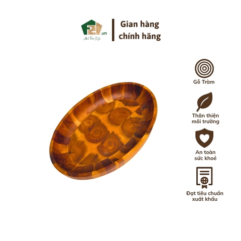 Tô oval gỗ tràm