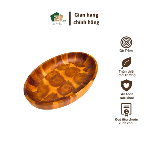 Tô oval gỗ tràm