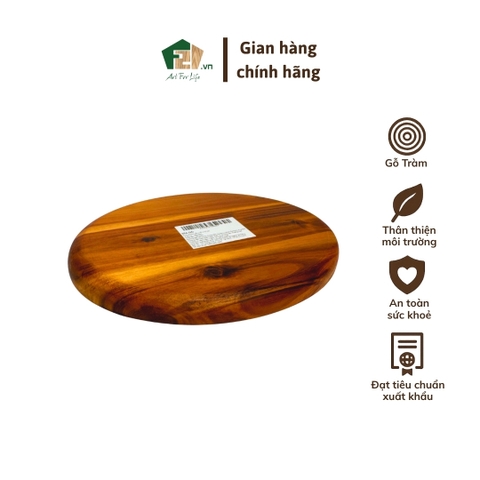 Dĩa oval gỗ tràm