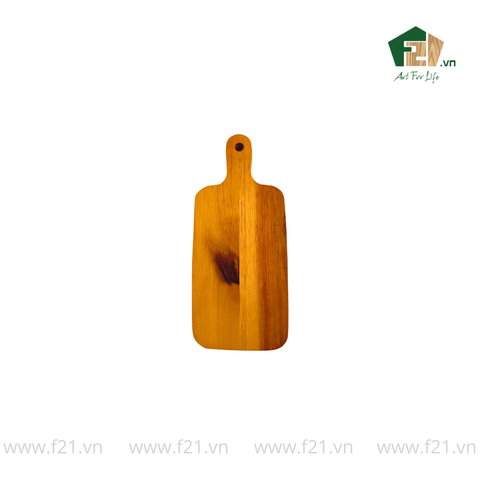Thớt chữ nhật có tay cầm gỗ tràm