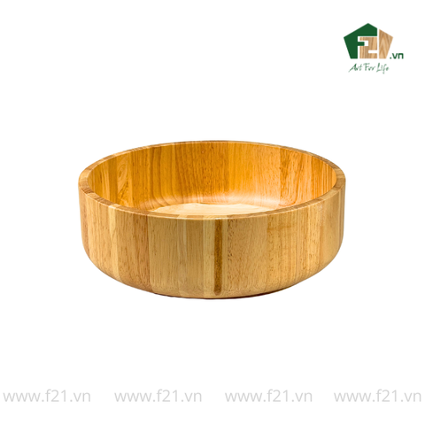 Tô tròn thành đứng gỗ tự nhiên vân sóng độc bản