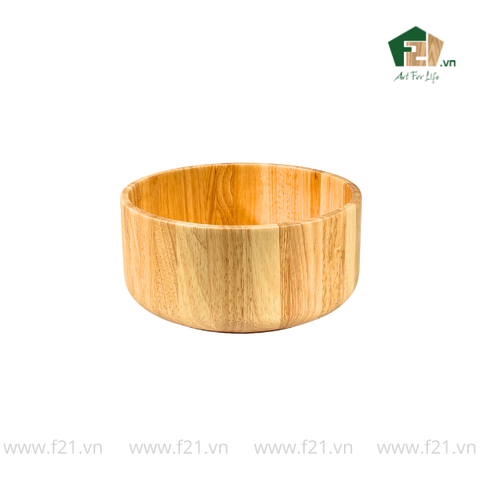 Tô tròn thành đứng gỗ tự nhiên vân sóng độc bản