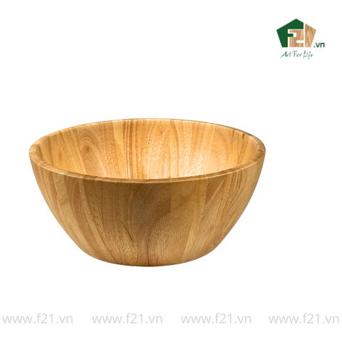 Tô tròn thành vát gỗ tự nhiên vân sóng độc bản