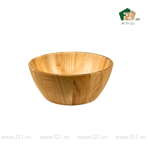 Tô tròn thành vát gỗ tự nhiên vân sóng độc bản