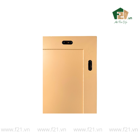 Gương treo chữ nhật sơn mài hoa văn nổi bật