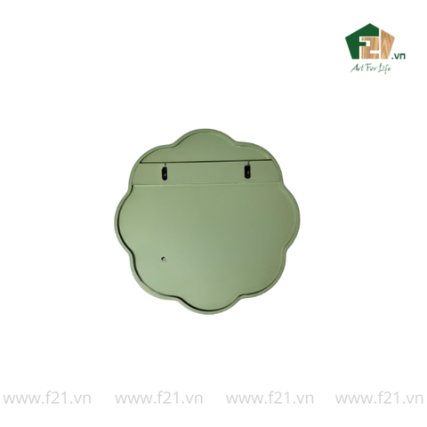 Gương treo gỗ lượn sóng thiết kế cách điệu tinh tế